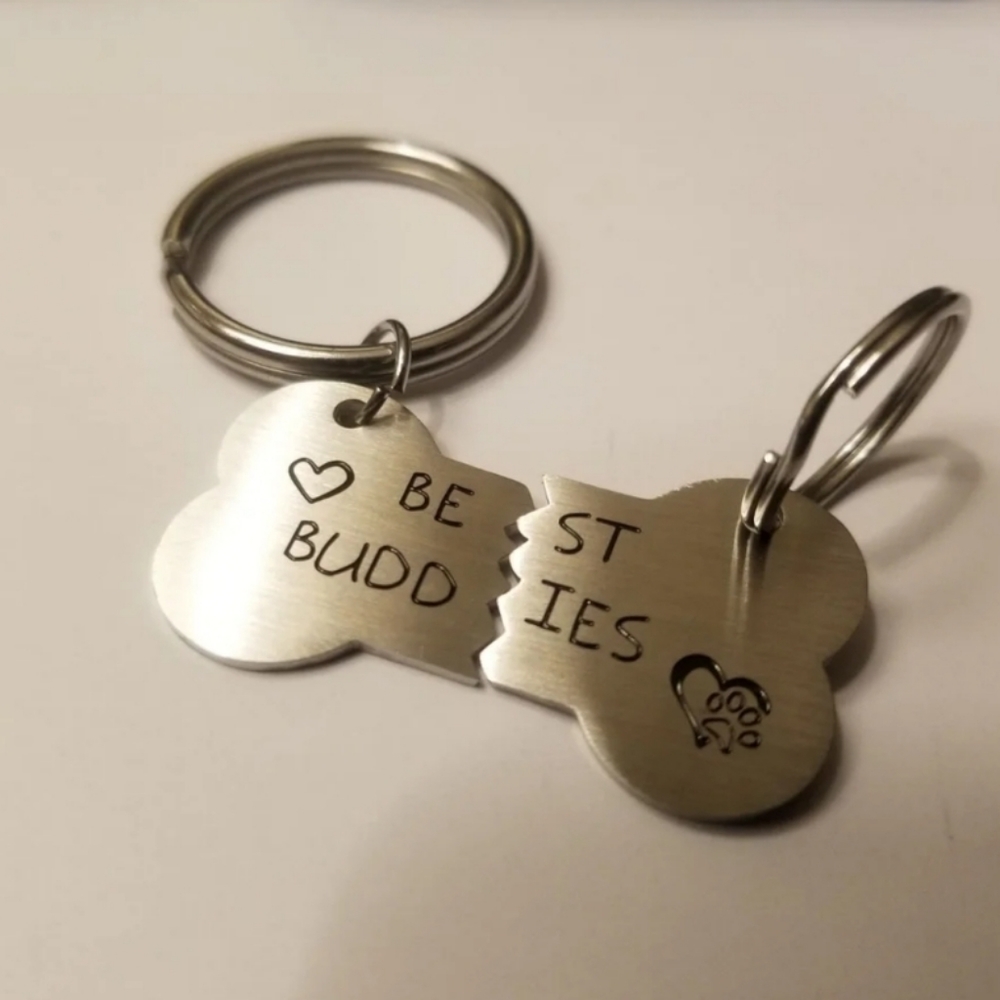 Best Buddies Keychain/Collar Charm